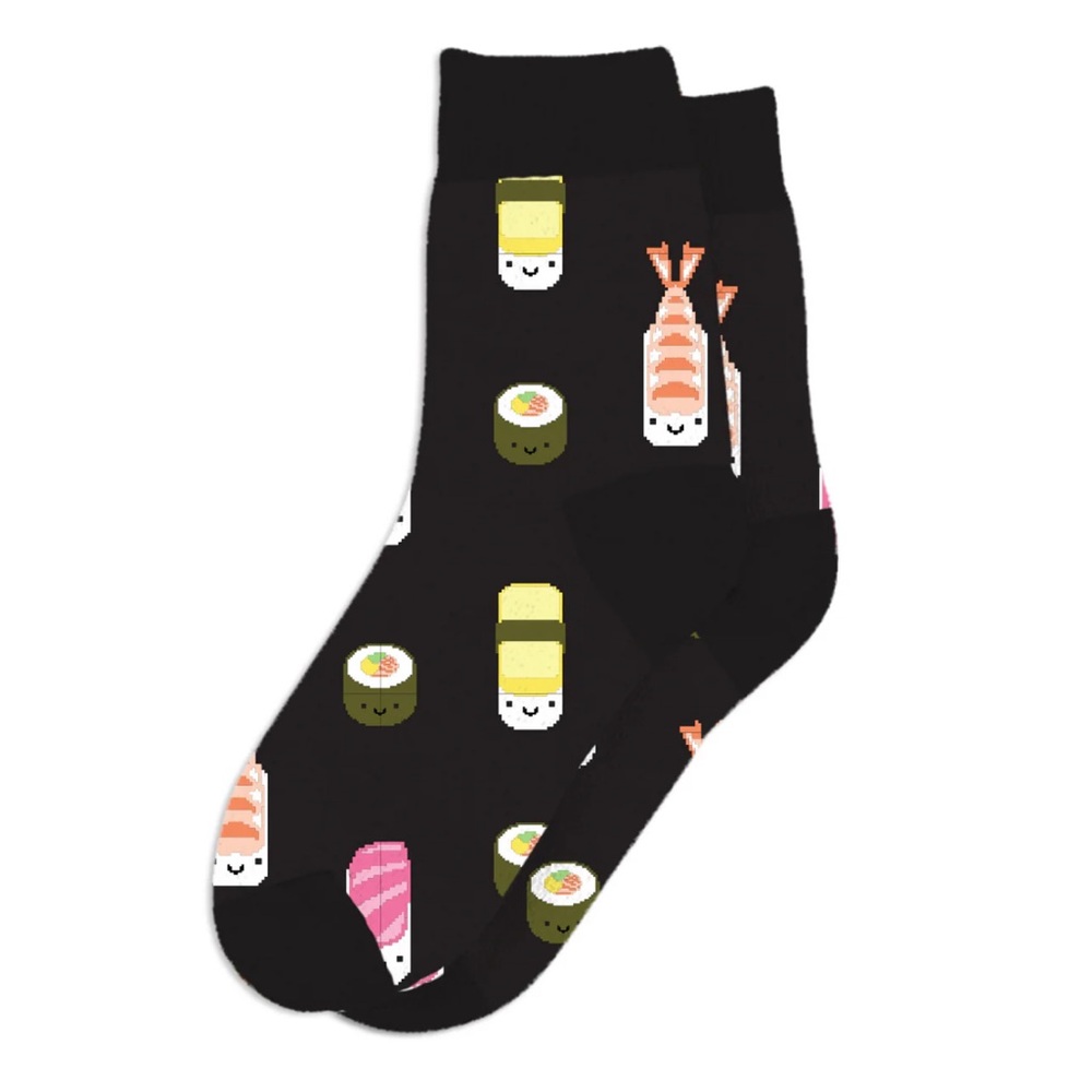 NWT, Whistle & Flute Limited Edition Kawaii 🍣 Sushi Socks 🧦